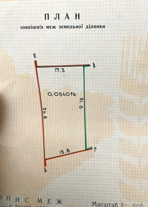 Продам дачну ділянку в Клузеві(60)