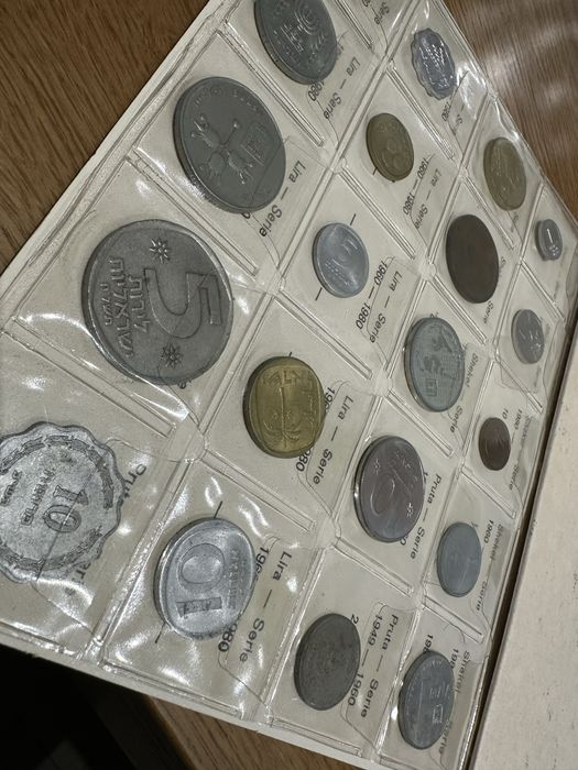 Coleção 20 moedas Israel