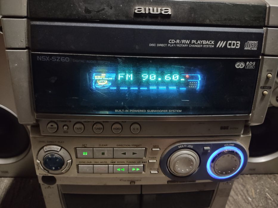 カーオーディオ sa-chi Wieża Aiwa NSX-SZ60 + głośniki Gać • OLX.pl
