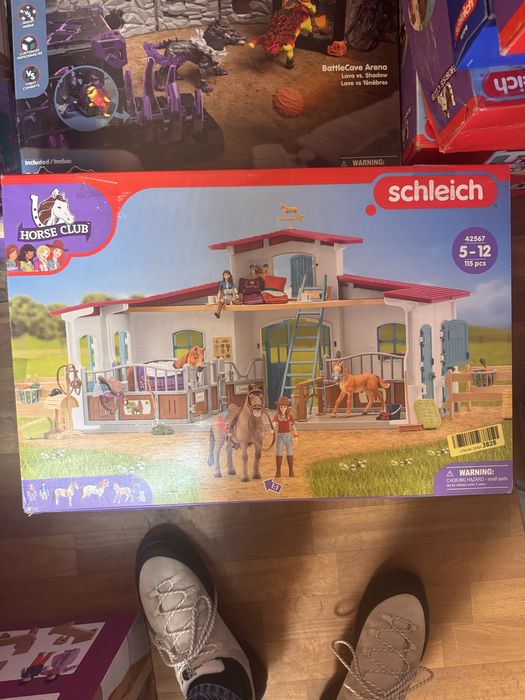 Ігровий набір Schleich Horse Club Арена для верхової їзди 42639