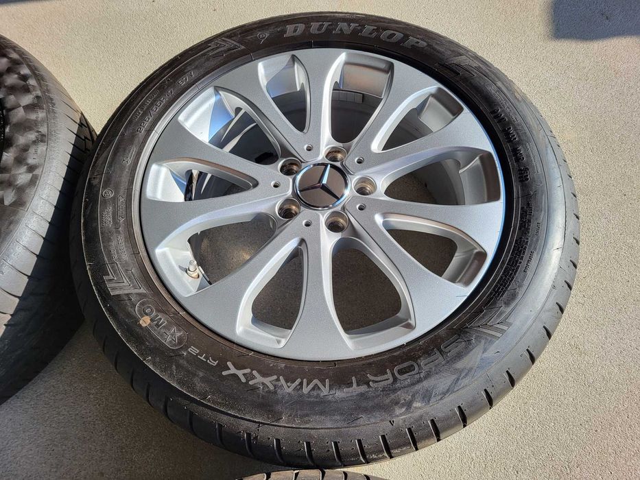 [L15] Koła letnie 17 Cali 5x112 Mercedes Conti 225/55/17 Klasa E