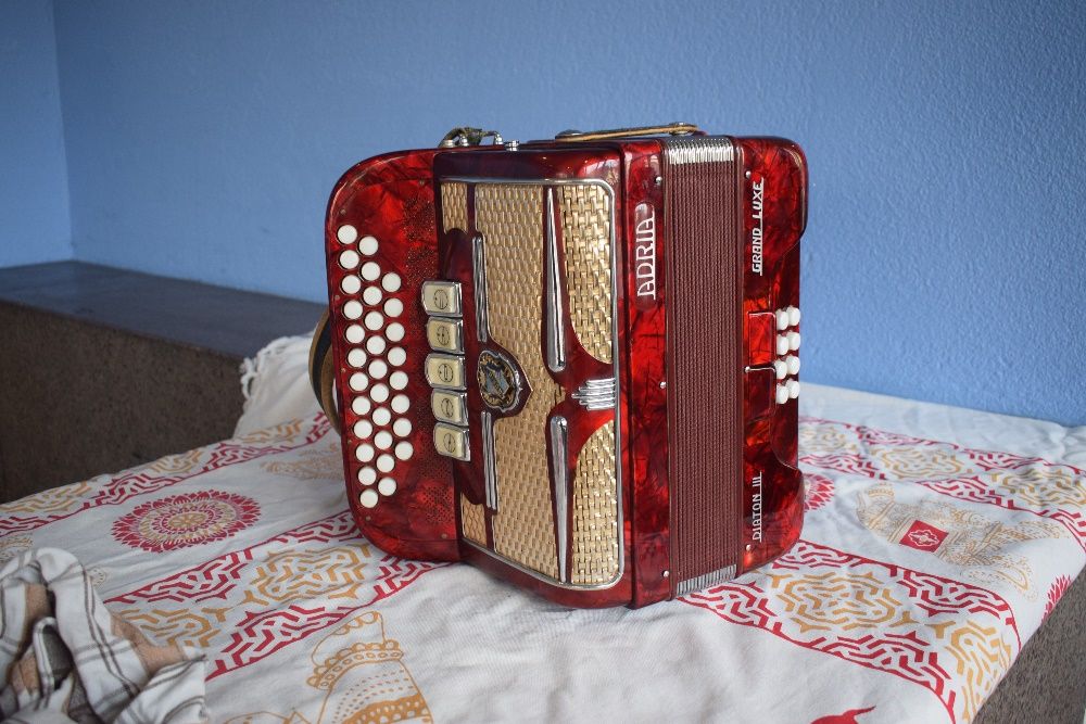 Concertina Adria Diaton III 3 Voz, La Re