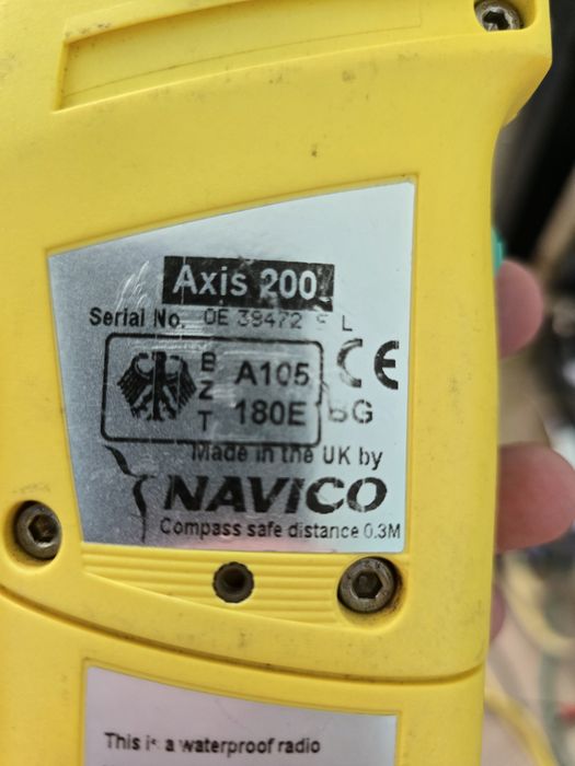 Radiotelefon navico axis200 radio morskie VHF