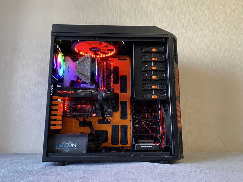 Новый Игровой ПК Intel Core I7 7700K | RX 5700 XT 8 gb | 16 gb DDR4 3200 Mhz Идеал