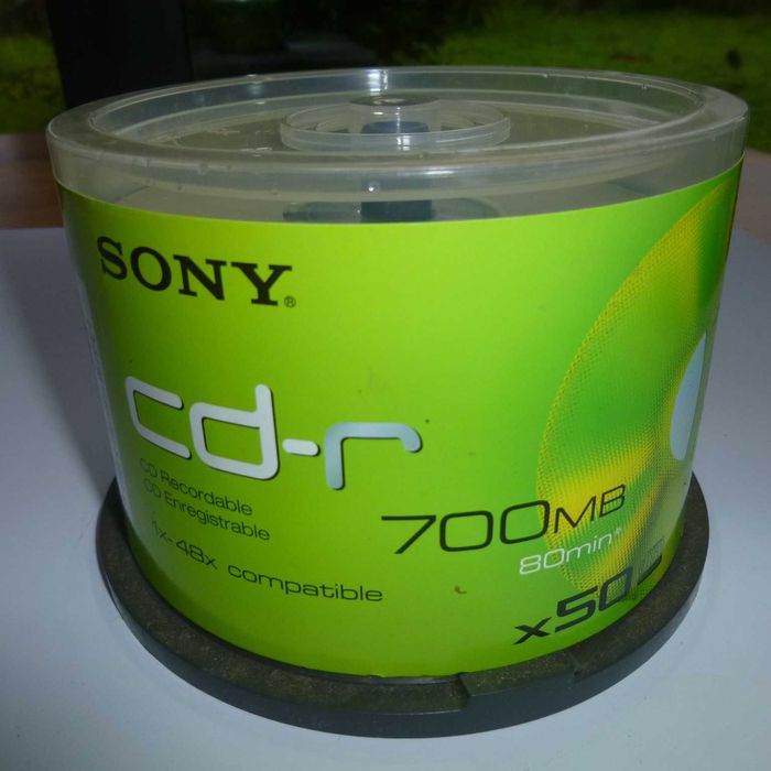 SONY CD-R 700MB, 42 discos