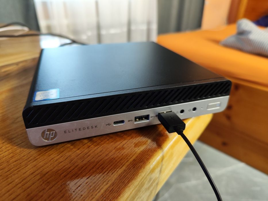Hp elitedesk 800 g4 intel i5 9500t 1 tb 16 ddr4 dm minipc мініпк