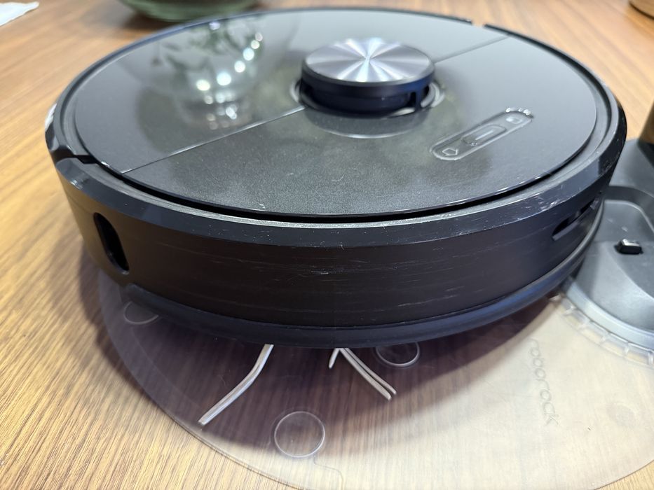 Aspirador / robot roborock s6+ base carregamento e mopas novas