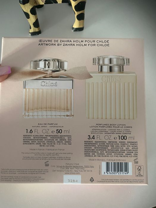 Chloe zestaw perfumy