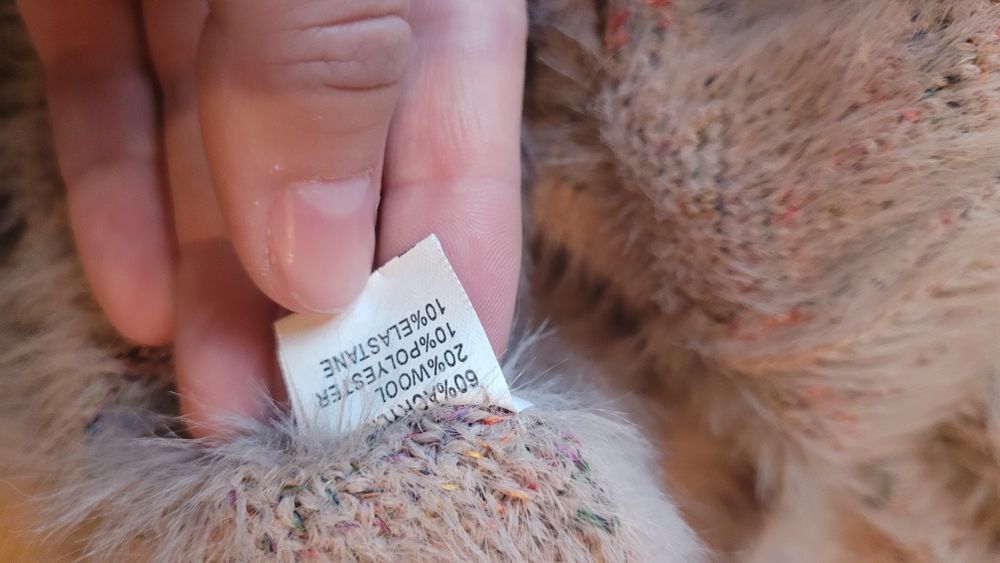 Nowy sweter puchaty r. L