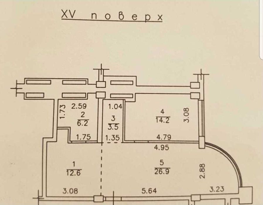 ЖК Армейский Квартира 63м.кв. Парк Победы