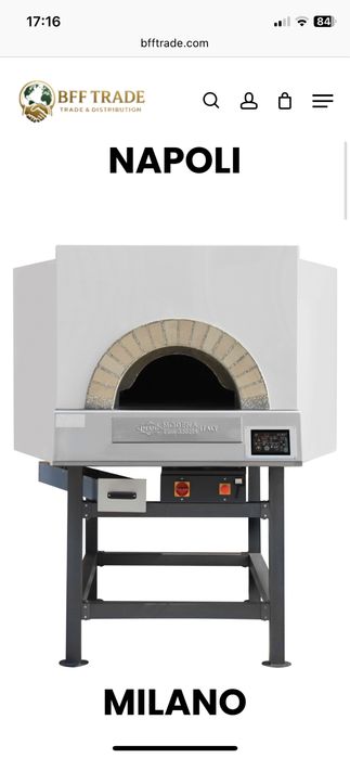 Sprzedaż piecy do pizzy prosto z Włoch