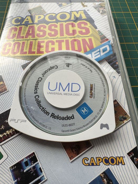 Capcom Classics Collection Reloaded PSP Gra 2006 Germany Version