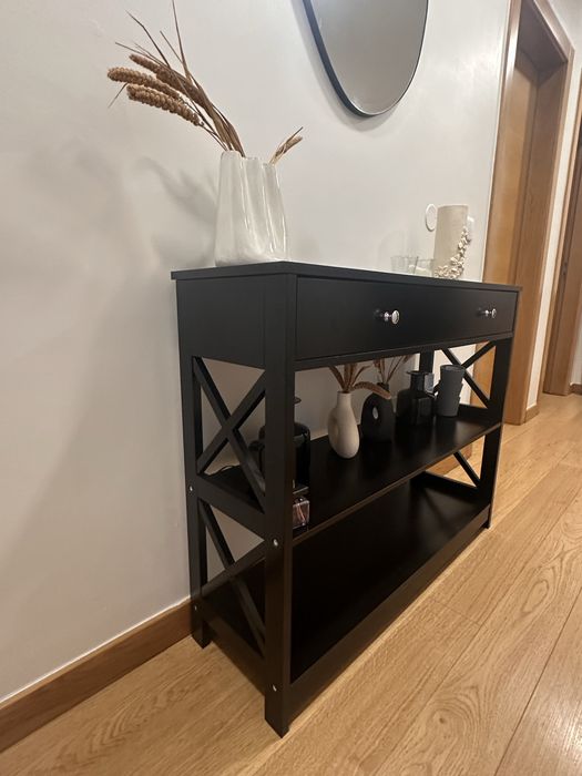 Aparador/Mesa Consola preto