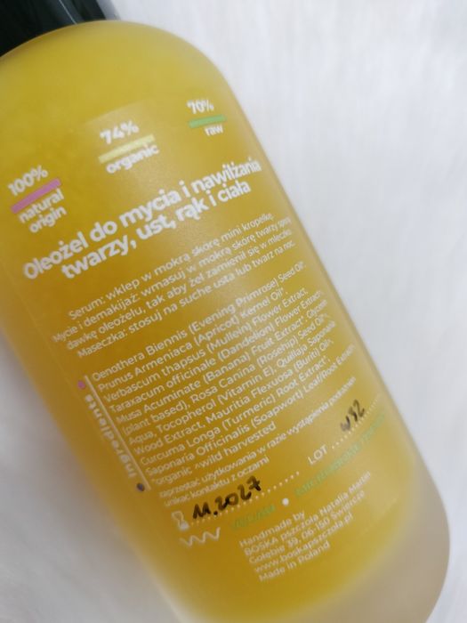 Boska pszczoła oleożel naturalny żel serum 100ml