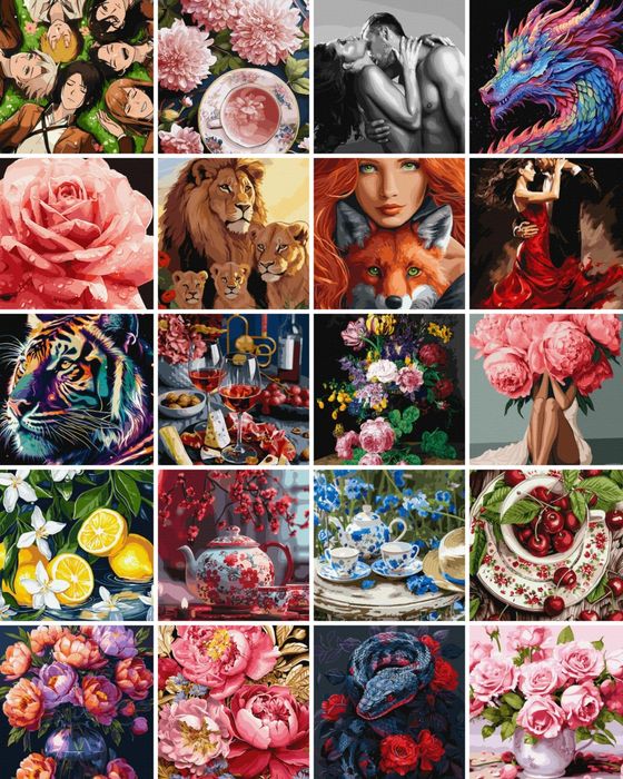 Картини за номерами Картини по номерам