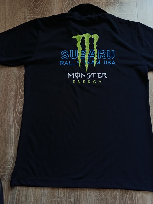 Мото футболка Subaru rally team USA monster energy