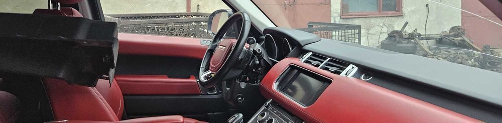 Land rover Range rover L494 fotele kanapa skóra czerwona