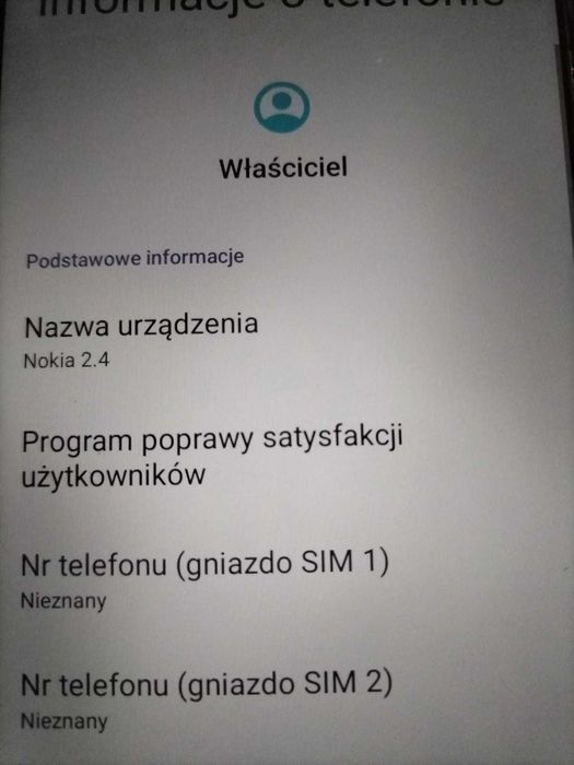 Smartphone Nokia 2.4