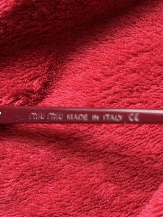 Okulary przeciwsłoneczne Miu Miu