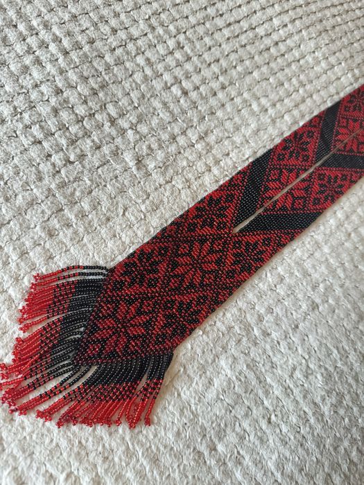 Гердан ручної роботи з чешсбкого бісеру