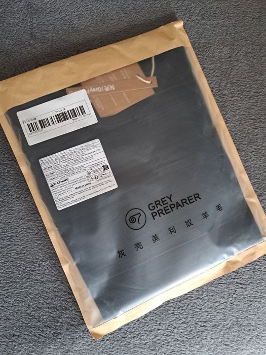 [M] 100% Merino Wełna Merynos Koszulka Czarna Czarny Długi Rękaw NOWY