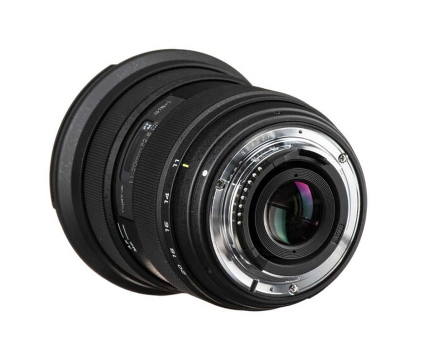 Lente F mount, Sigma 18-250mm 3.5-6.3 e Lente Tokina 11-20mm 2.8