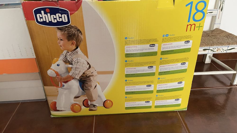 Cavalinho de baloiço da Chicco