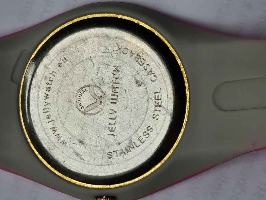 Zegarek różowy JELLY WATCH
