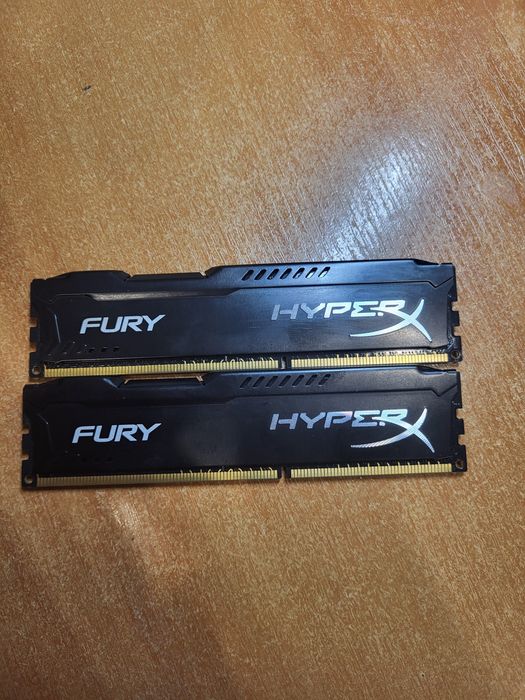 Ігрова DDR 3 хайпер х фури 8 гб