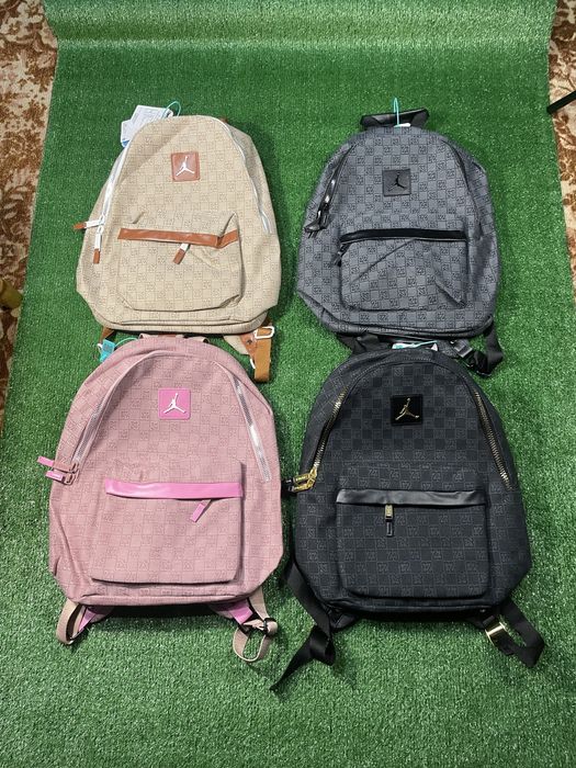 ‼️Акція‼️ Рюкзак Jordan /Рюкзак Jordan Monogram/чорниий/коричневий