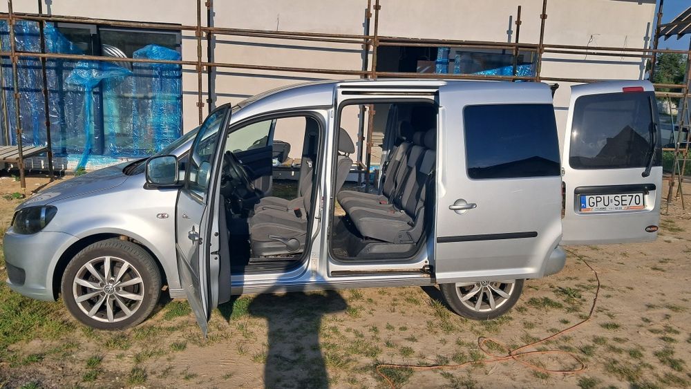 Vw caddy 7 osobowy