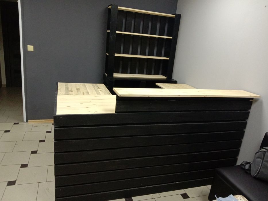 Барна стійка/Лофт/диван /Меблі із піддонів/мебель из поддонов/стіїка