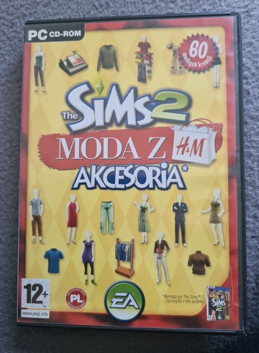 The Sims 2 Akcesoria - Moda z H&M