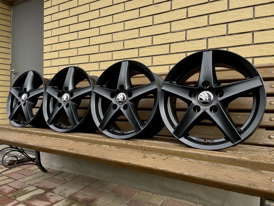 Диски R15 5.112 ET38 Шкода А5 А7 Гольф Фольцваген Т4 Джета Тоуран