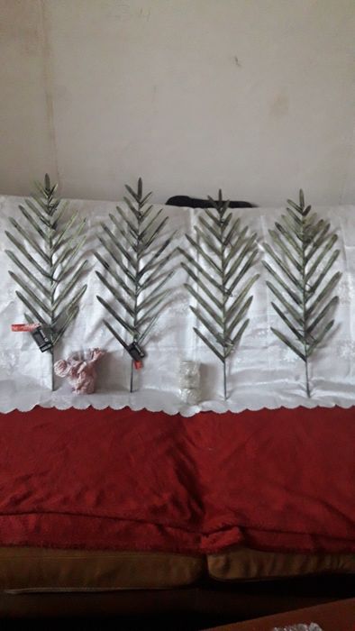Подсвечник настенный металлический
