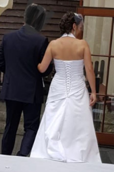 Suknia ślubna Agnes, rozmiar 38 + ozdoby