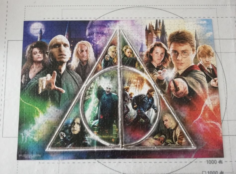 Puzzle trefl 1000 elementów Harry potter i insygnia śmierci