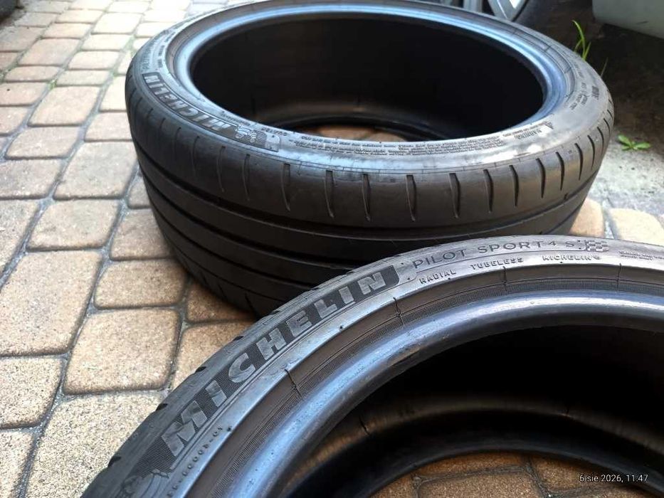 2Opony Letnie 235/40/18 95Y MICHELIN Pilot Sport 4S Extra-Load DT1 RIM-Protector Germany 12.2020r Bieżnik~5mm