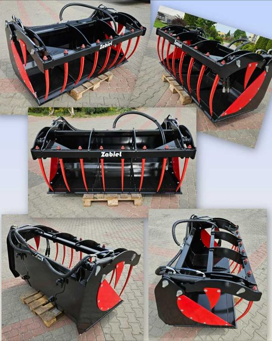 ŁYCHO KROKODYL 2M   HARDOX 510 KG mocny euro sms manitou