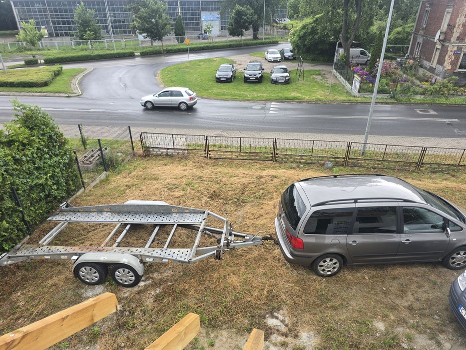 Laweta z siłownikiem łamana Boeckmann