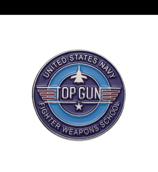 Nowa przypinka metalowa Top Gun Maverick