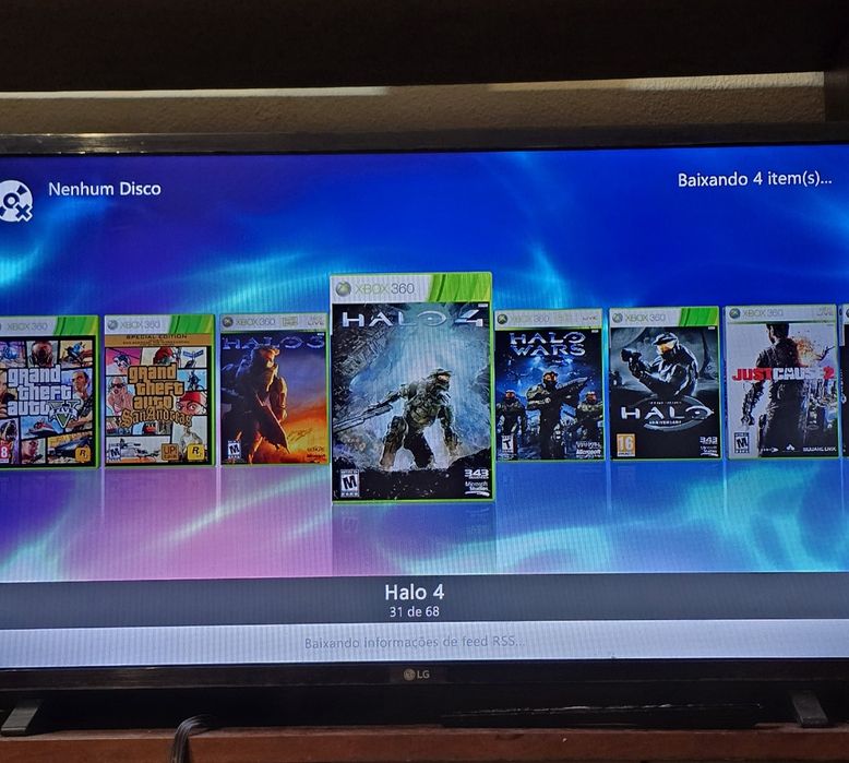 Xbox360 super slim  500 gb  desbloqueada  .