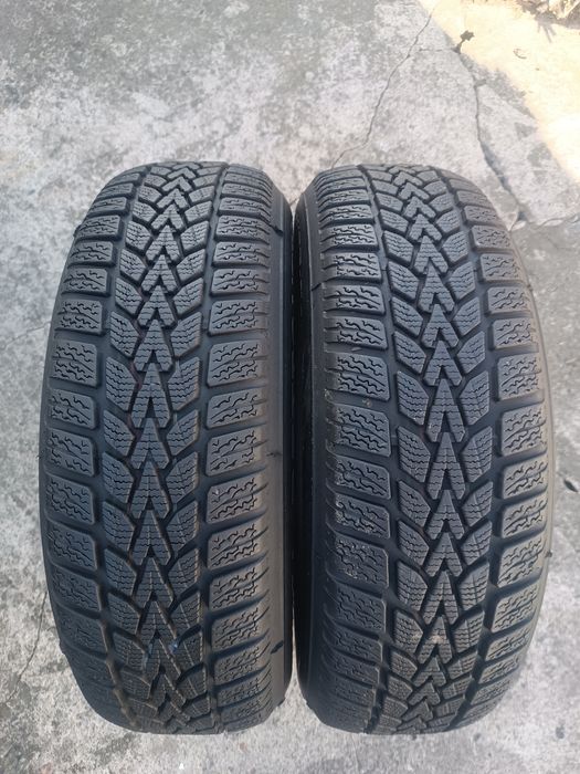 175/65R15 dwie opony zimowe Dunlop