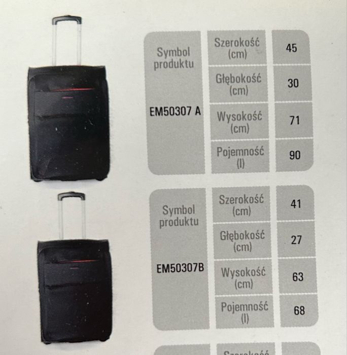 Duża walizka Puccini