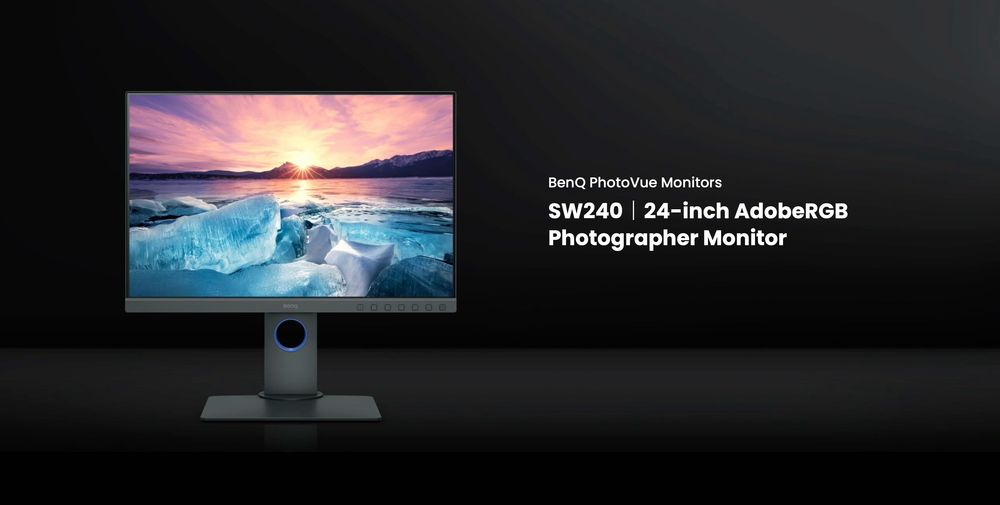 BENQ SW240 + PALAS (profissional para fotógrafos ou designers C/NOVO)
