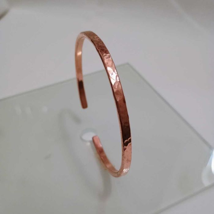 Bransoletka Miedziana – dł. wew. 16cm, szer. 4mm