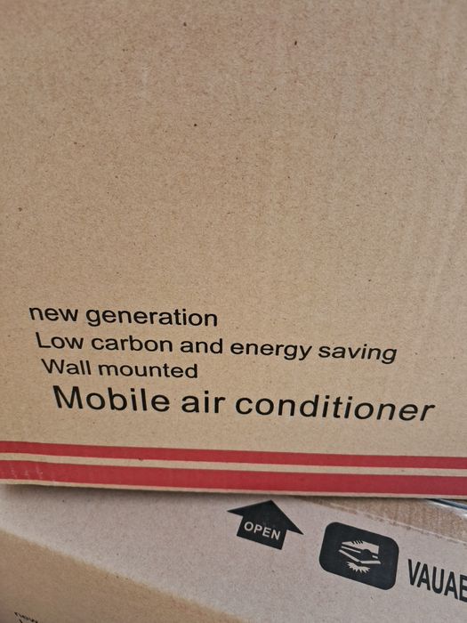 Ventilador tipo Ar Condicionado de Parede com comando que ventila  ou aquece