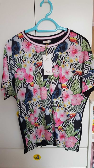 Bluzka MEGI  tukany roz. S-M