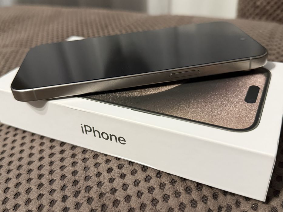 Zadbany iPhone 15 Pro Max Titanium | Bateria 90% | Oryginalne pudełko