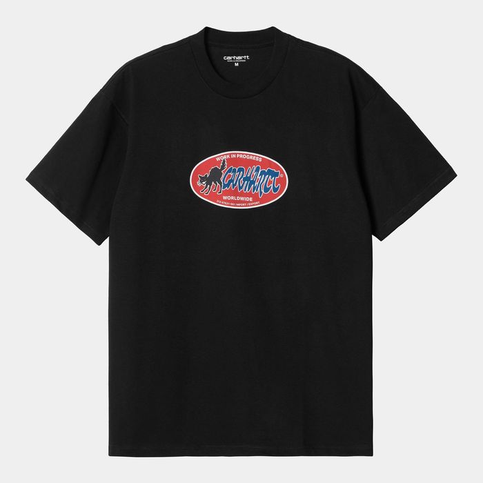 Футболка Carhartt WIP S/S Cat Sticker T-Shirt